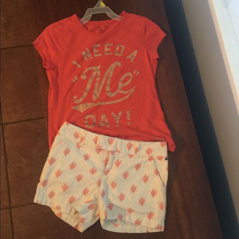 Girls size 10 Tommy Hilfiger shorts